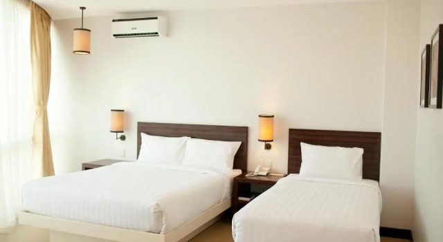 O podwyższonym standardzie trzyosobowy pokój D'Hotel & Suites