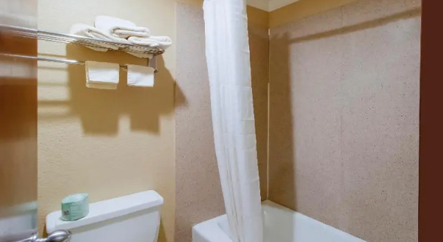 Двухместный номер Standard с балконом и с видом на бассейн OYO Pinewood Inn & Suites Silsbee