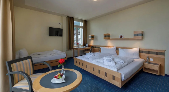 Двухместный номер Panoramic Superior with view of the Jungfrau Hotel Victoria Lauberhorn Wengen, a Faern Collection Hotel