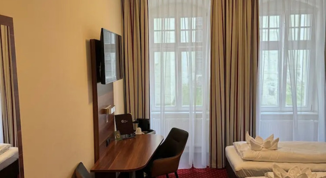 Одноместный номер Standard с видом на город Hotel Schwibbogen Altstadt & Apartments