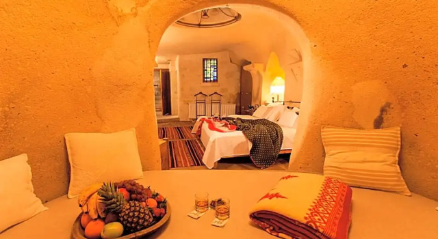 Номер Deluxe с видом на горы Kale Konak Cappadocia