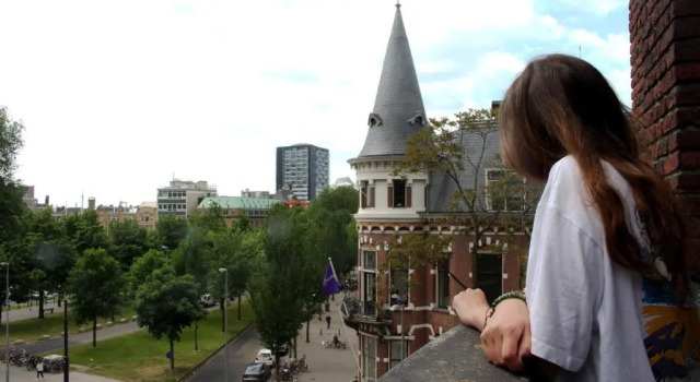 Семейный номер Standard с балконом Hostel ROOM Rotterdam
