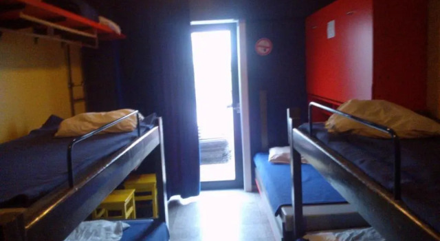 Кровать в общем номере Hostel Herdersbrug