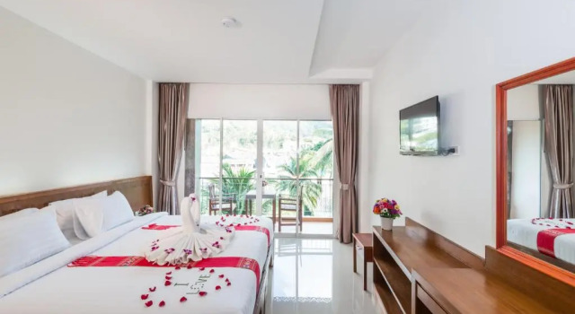 Двухместный номер Standard с балконом Baan Vanida Garden Resort
