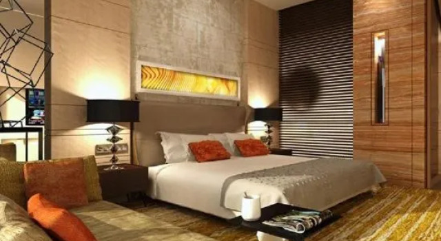 Двухместный люкс на высоком этаже c 1 комнатой с видом на гавань Crowne Plaza Dubai Marina by IHG