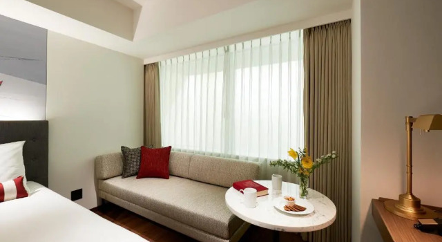 Двухместная студия Citadines Harbour Front Yokohama