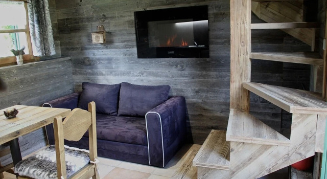 Chalet With one Room in Montriond, With Wonderful Mountain View, Furni