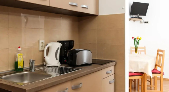 Апартаменты c 1 комнатой с балконом и с видом на море Apartments Ana Lopud