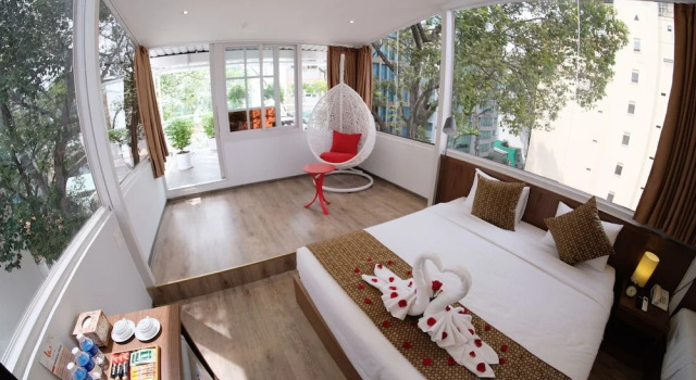 Семейный номер Standard Пентхаус с балконом The Umi Hotel