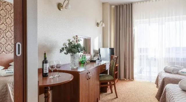 Трёхместный номер Deluxe Bursztyn Medical SPA & Wellness