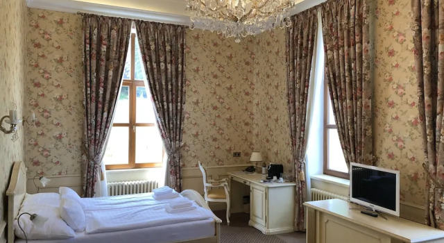 Номер Deluxe Hotel Château Cihelny
