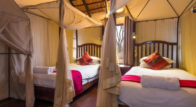 Семейное шале Mukambi Safari Lodge