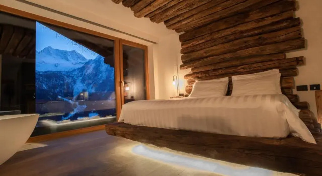 Двухместный номер Standard с видом на горы Hotel Chalet Al Foss