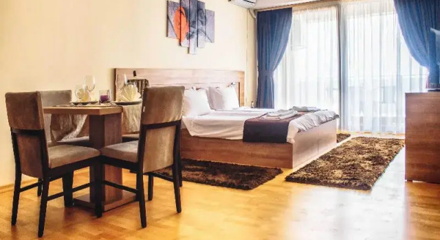 Апартаменты с балконом и с видом на горы Park Lakeside Ohrid