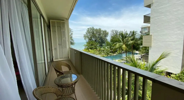 Номер Standard с видом на бассейн By The Sea@ Cozy Beachfront Home