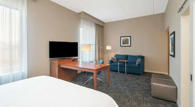 Студия Hampton Inn & Suites Newburgh Stewart Airport, NY