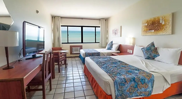 Номер Standard с видом на море Hotel Dan Inn Mar Piedade - Grande Recife By Nacional Inn
