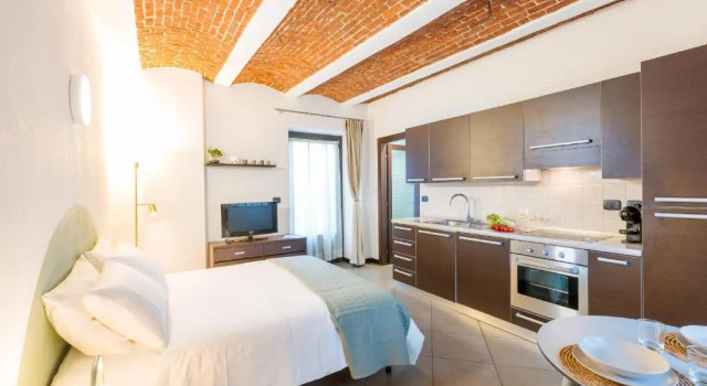 Студия с видом на сад Cascina 6B-Appartamenti Turistici & Business