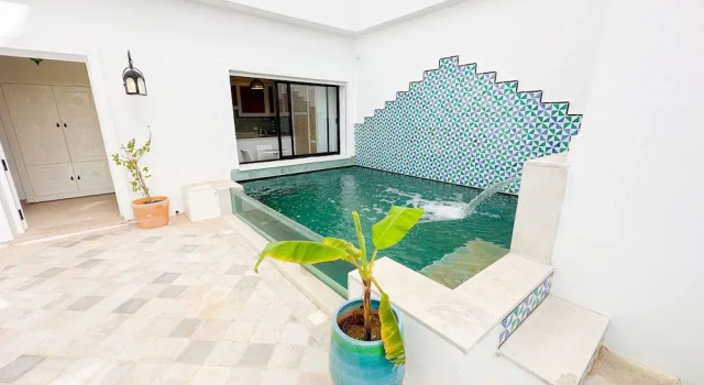 Коттедж Villa Poseidon Piscine et Bord de mer Hammamet