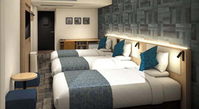 Четырёхместный номер Standard HOTEL MYSTAYS Nagoya Sakae -Renewed in September 2026 All Guest Rooms & Breakfast