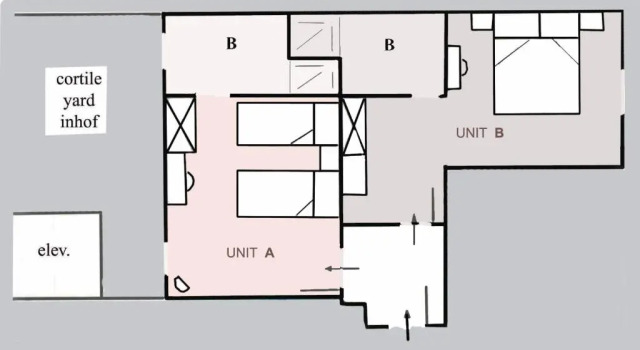 Номер Standard Hotel Garnì Riviera