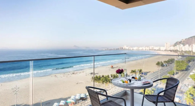 Двухместный номер Deluxe с балконом и с видом на море PortoBay Rio de Janeiro