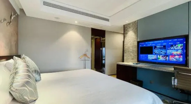 Люкс с 2 комнатами с видом на озеро Tianmuhu Hotel