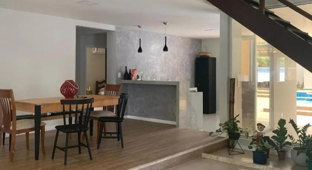 Casa Alto Padrão Com Piscina , 5 quartos