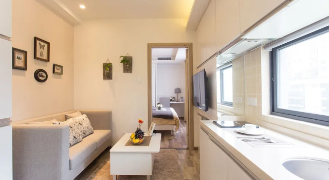 Номер Deluxe More Residence·Guangzhou Huanshidong