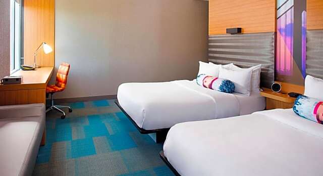 Двухместный номер Aloft by Marriott Philadelphia Airport