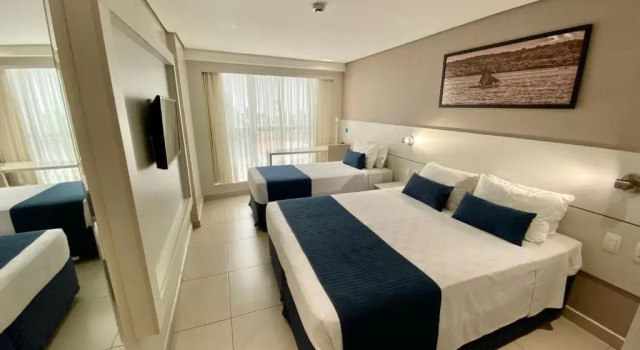 Трёхместный номер Superior Manaíra Hotel