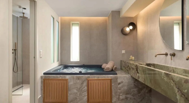 Люкс Deluxe с видом на море Dea Del Porto Crete Suites