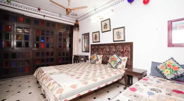 Трёхместный номер Deluxe Nukkad Guest House Near Lake Pichola