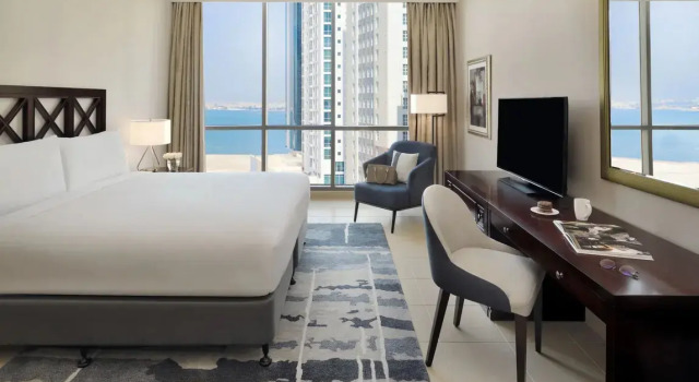 Двухместные апартаменты c 1 комнатой с балконом и с видом на город Marriott Executive Apartments Manama, Bahrain