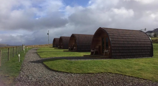 Шале Superior Skeabost View Pods Skye