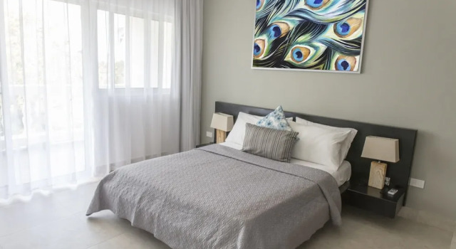 Двухместные апартаменты Deluxe с балконом и с видом на океан Ocean Palms Residences