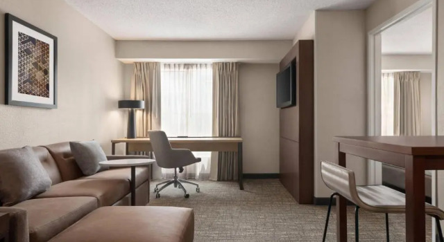 Двухместный люкс c 1 комнатой Residence Inn Kansas City Independence