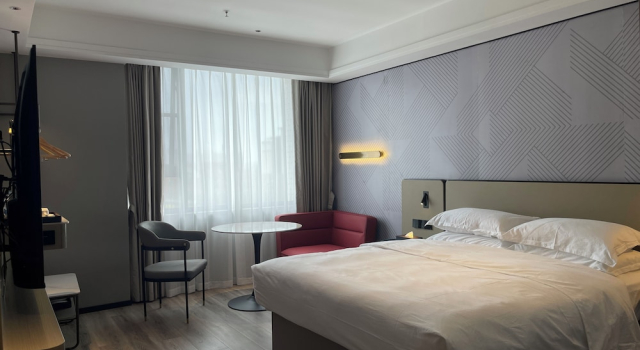 Двухместный номер Business с видом на город Borrman Hotel Foshan Nanhai Junya Plaza