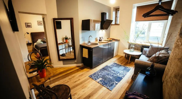 Апартаменты Superior c 1 комнатой Baltic Design Apartments with free Parking and self check in