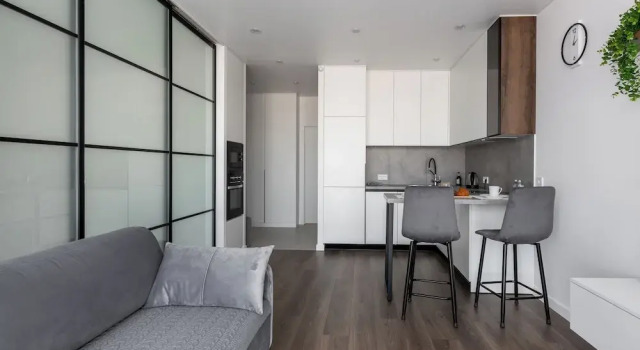 Stylish studio near the National Library