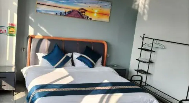Двухместный люкс Chongqing Baiyi Baishun Light Luxury Homestay (Huayan Center Light Rail Station)