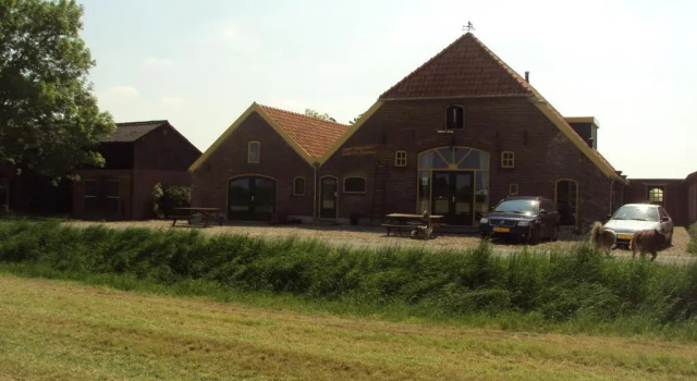 Студия с красивым видом из окна Boerderij De Vrije Geest