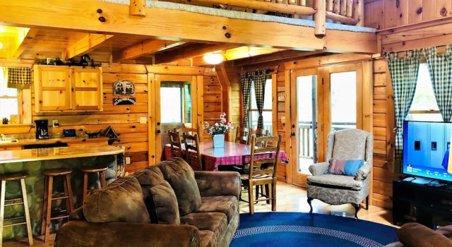 Bear Pleasures 2 Bedrooms 2 Bathrooms Cabin, Забронировать Дом для отпуска Косби Great Smoky Mountains National Park