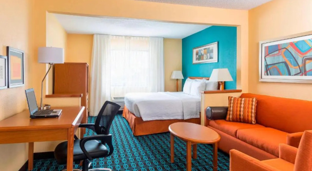 Двухместная студия Fairfield Inn Muncie