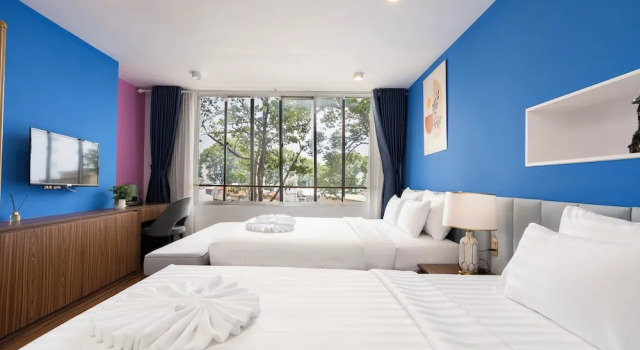 Трёхместный номер Deluxe Mari Queen Hotel - Suong Nguyet Anh
