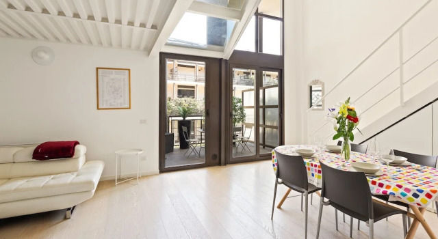 Апартаменты c 1 комнатой с балконом Elegant Loft with balcony