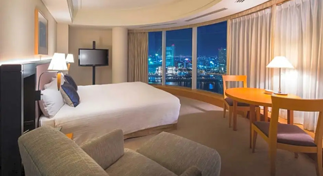 Двухместный номер Executive с видом на залив The Yokohama Bay Hotel Tokyu