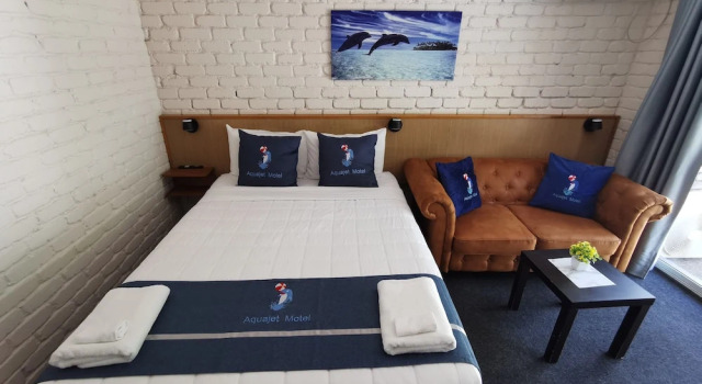 Двухместный номер Superior с балконом и с видом на бассейн Aquajet Motel
