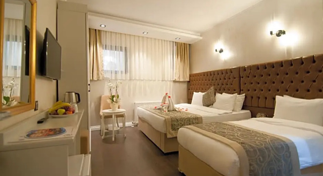 Трёхместный номер Standard Цокольный этаж Pruva Otel
