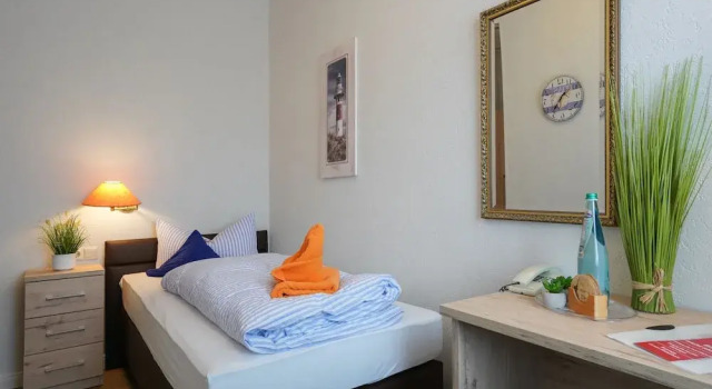 Одноместный номер Economy с видом на внутренний двор Hotel Windrose Borkum